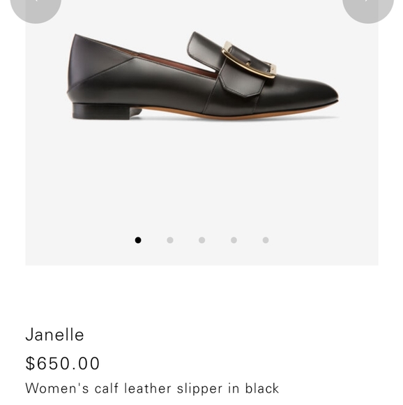 Bally Janelle Black Loafers 38 - Picture 16 of 16